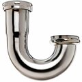 All-Source 1-1/2 In. Satin Nickel Brass J-Bend 10454SN